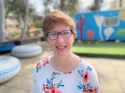 image of Jess Turner smiling to camera