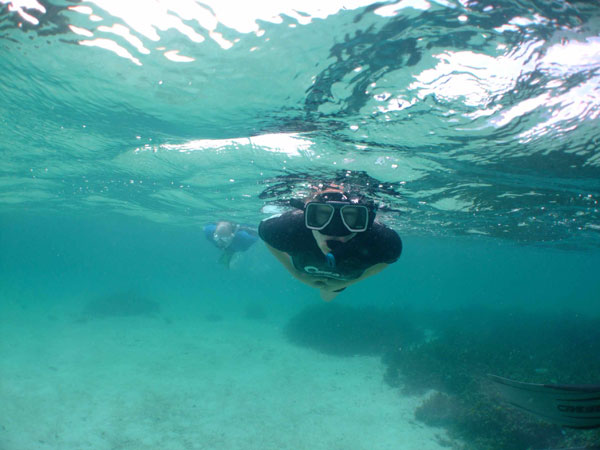 Stephanie Williams swimming