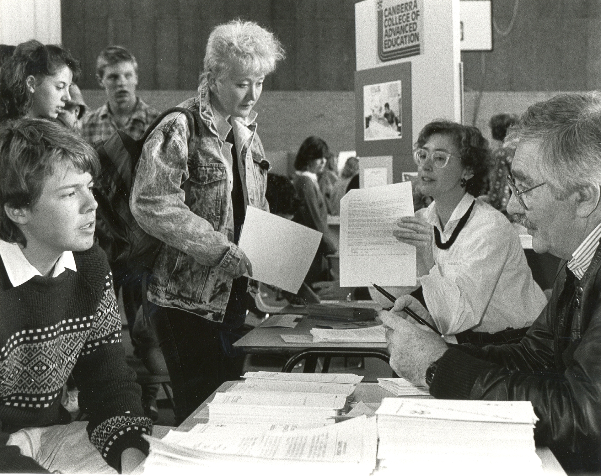 student support at open day